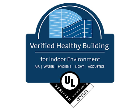 Verified Healthy Building for Indoor Environment logo